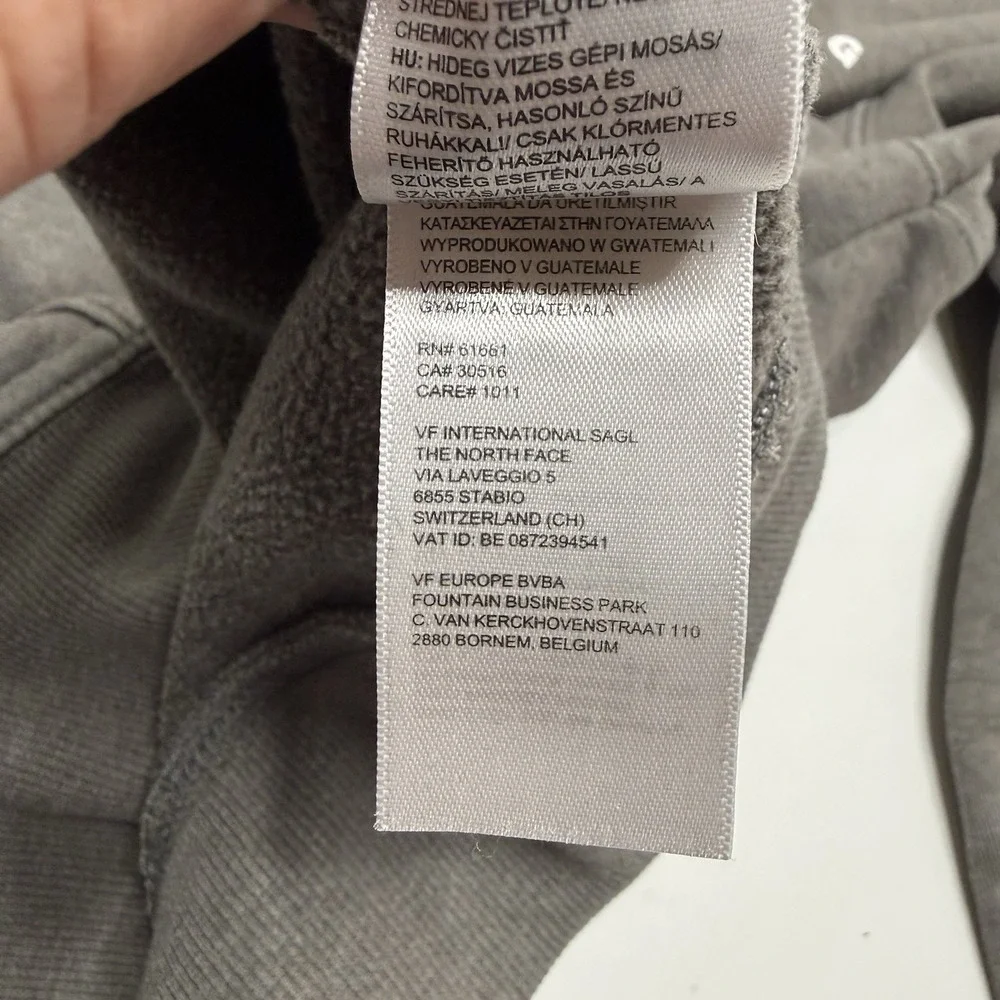 The North Face flaw there